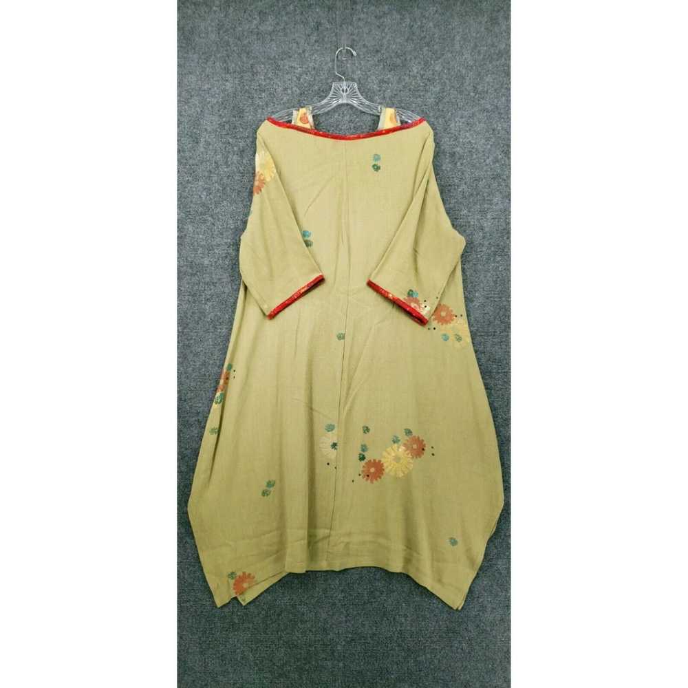 Vintage JGS Mad Lab Womens S Small Green Maxi Flo… - image 2