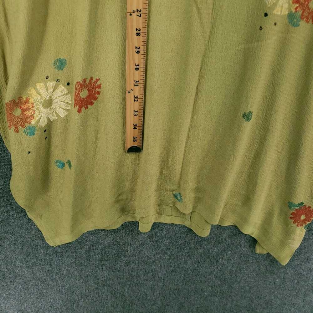 Vintage JGS Mad Lab Womens S Small Green Maxi Flo… - image 3