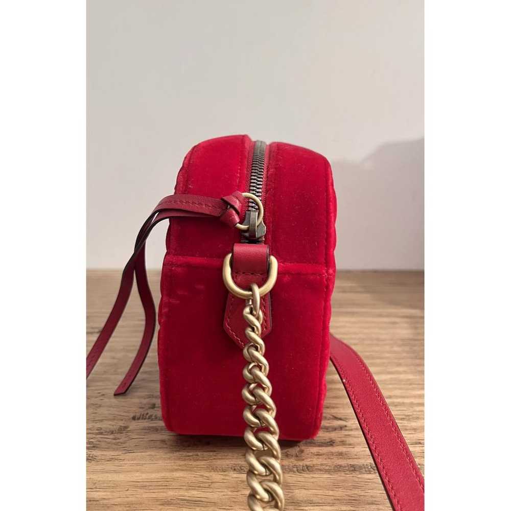 Gucci Gg Marmont velvet crossbody bag - image 10