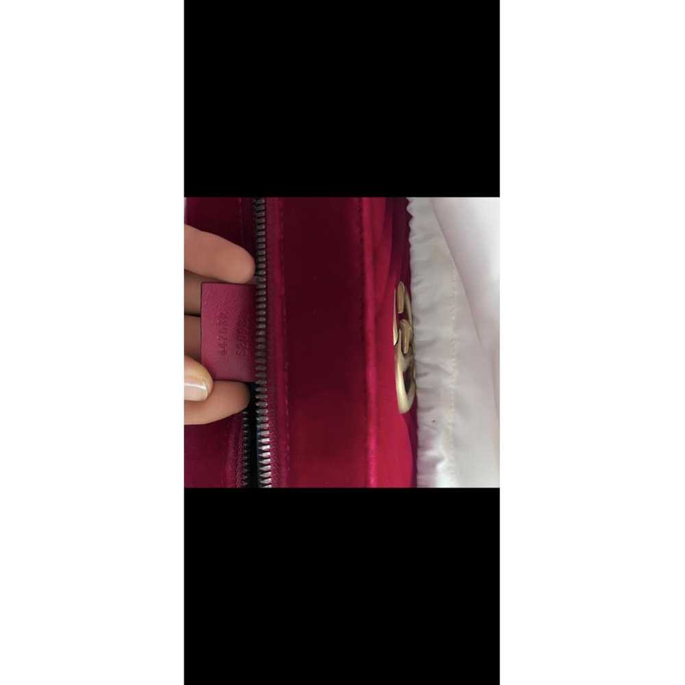 Gucci Gg Marmont velvet crossbody bag - image 11