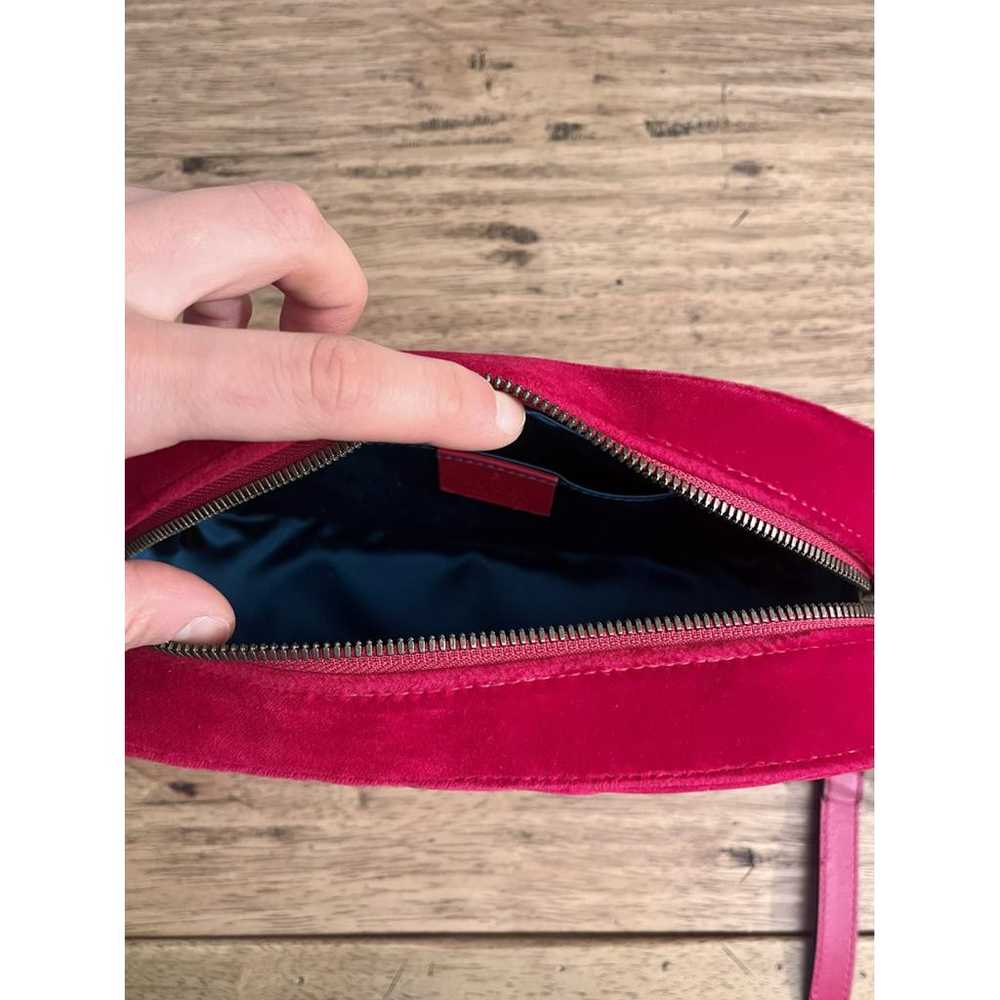 Gucci Gg Marmont velvet crossbody bag - image 7