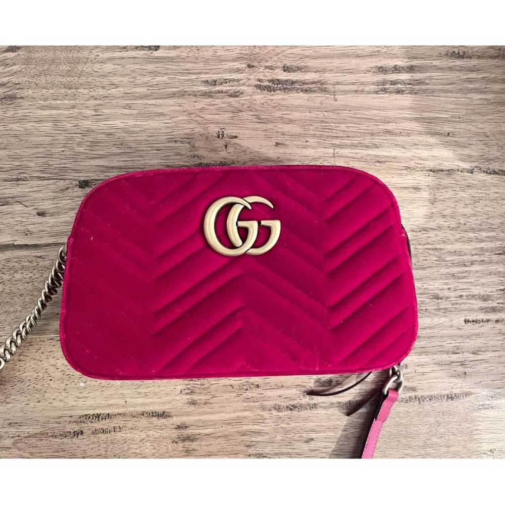 Gucci Gg Marmont velvet crossbody bag - image 8