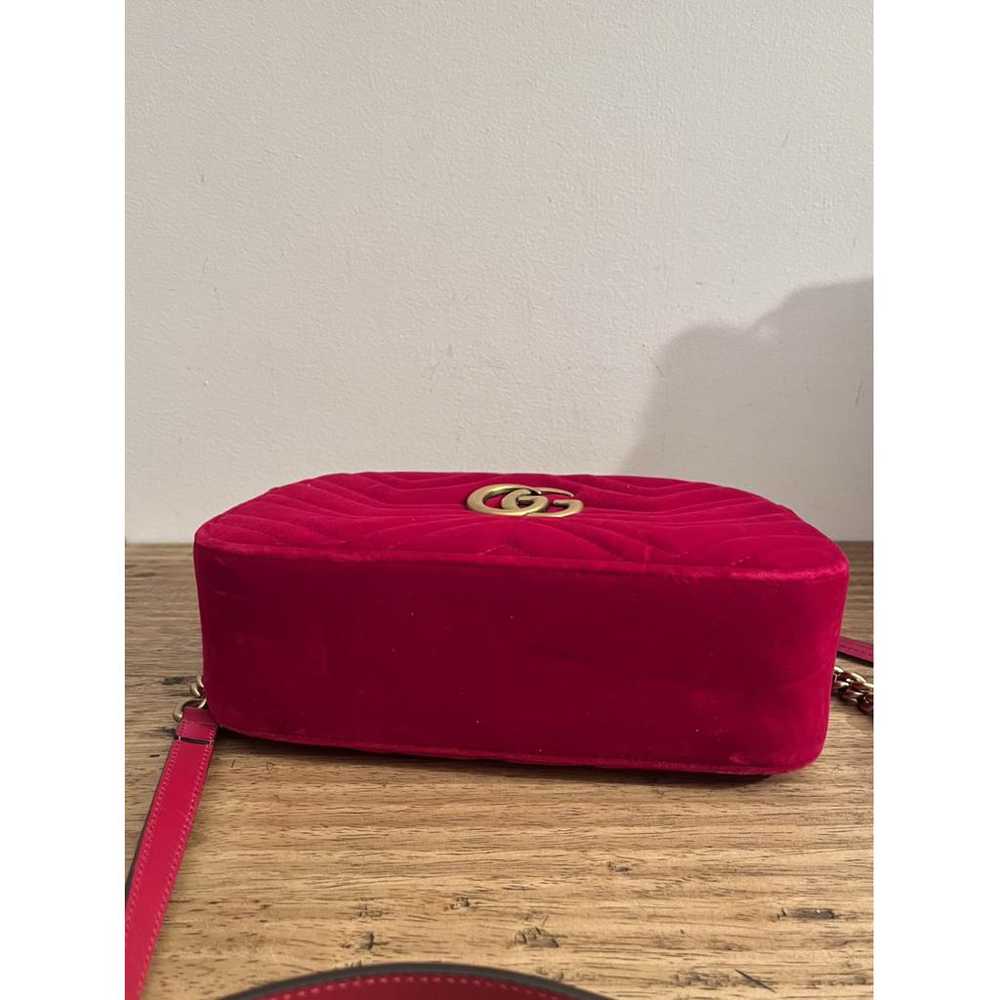 Gucci Gg Marmont velvet crossbody bag - image 9