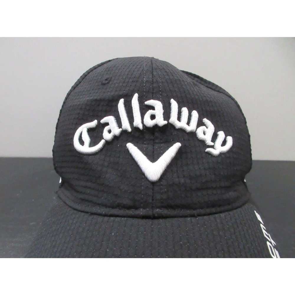 Callaway Callaway Hat Cap Strap Back Black White … - image 2