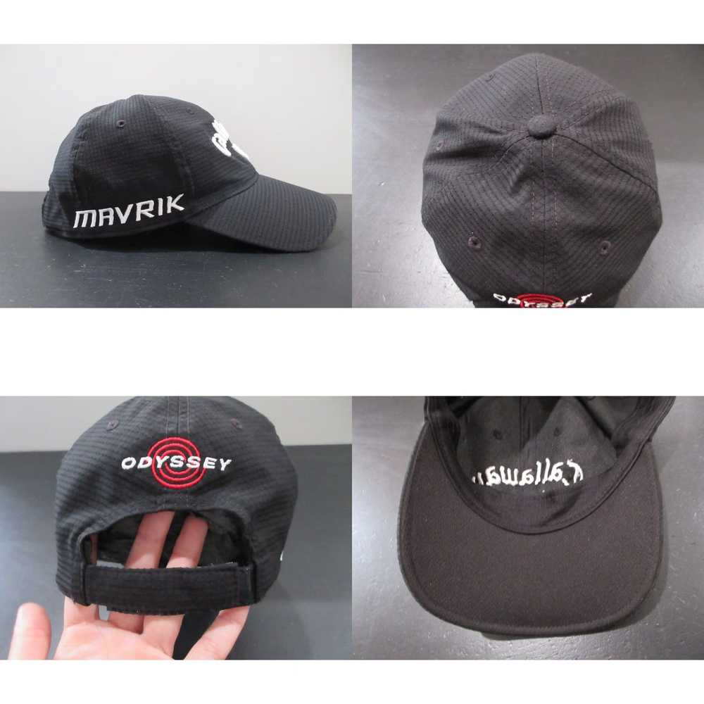 Callaway Callaway Hat Cap Strap Back Black White … - image 4