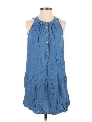 Ann Taylor LOFT Women Blue Casual Dress S