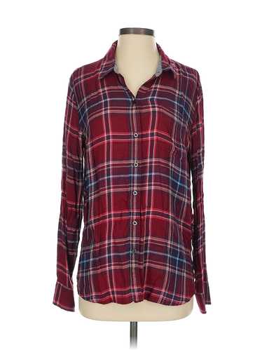 Lucky Brand Women Red Long Sleeve Blouse S