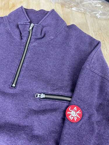 Cav Empt Cav Empt A/W19 Exterior Half Zip Sweatsh… - image 1