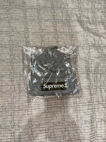 Supreme Supreme New Era Box Logo Beanie Grey/Camo 