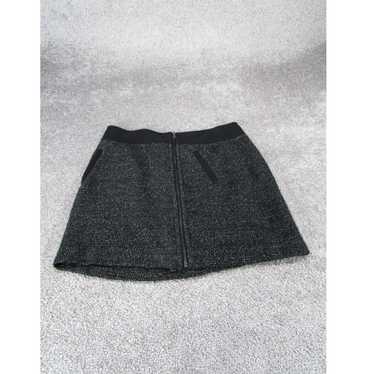 Loft Loft Skirt Womens 10 Cotton Blend Casual Zip 