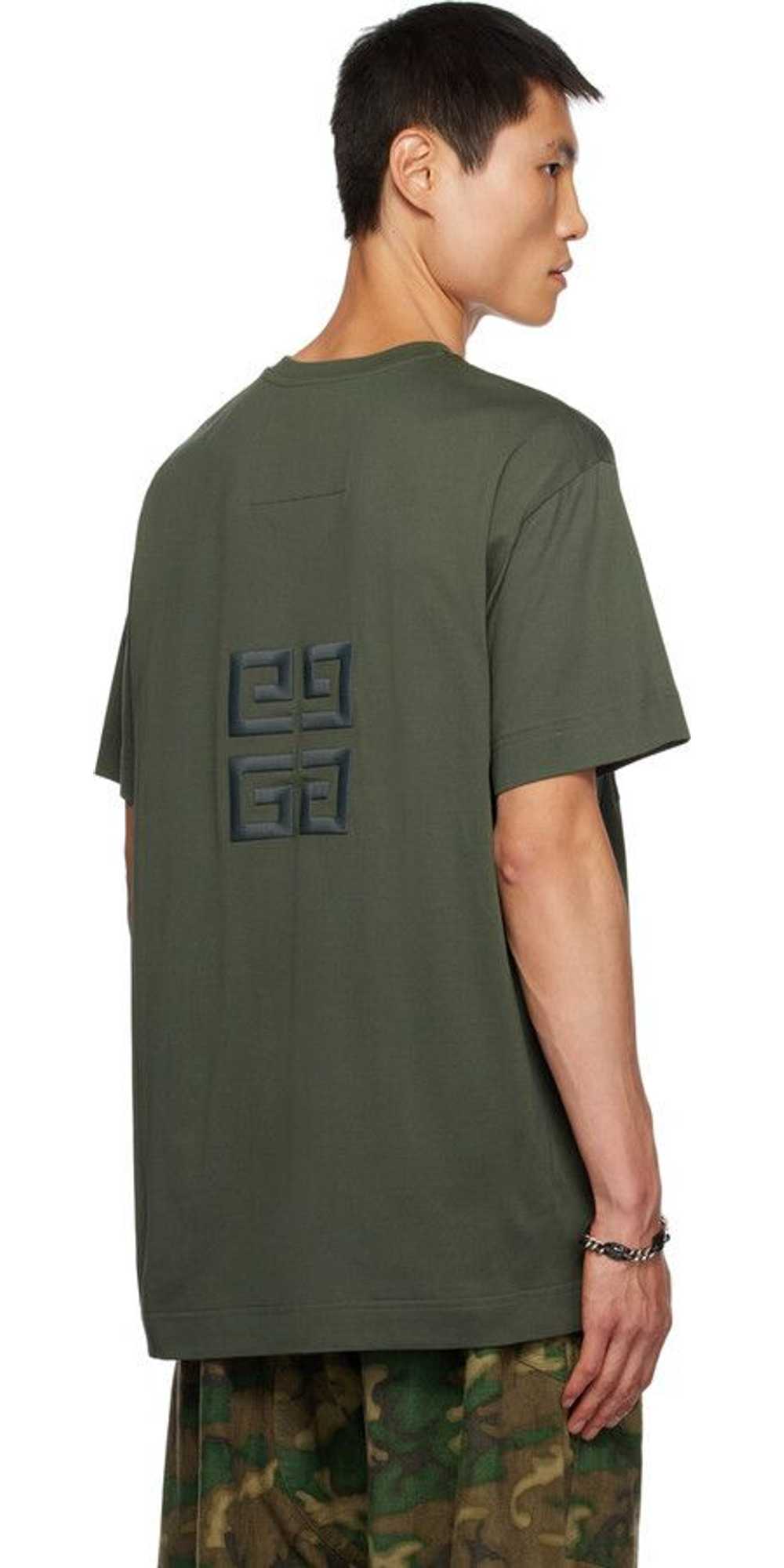 Givenchy o1srvl11e1224 Oversize T-Shirt in Green - image 3