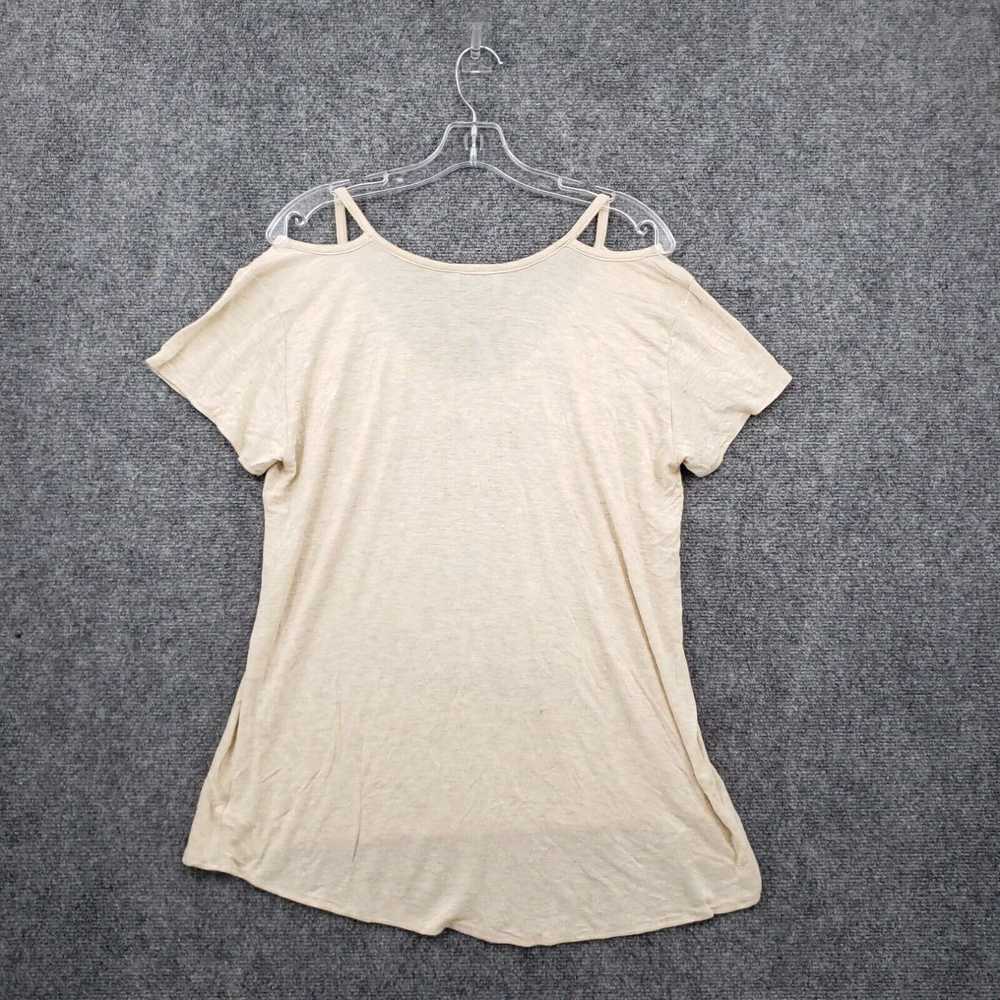 Vintage Judith March T-Shirt Womens L Large Beige… - image 2