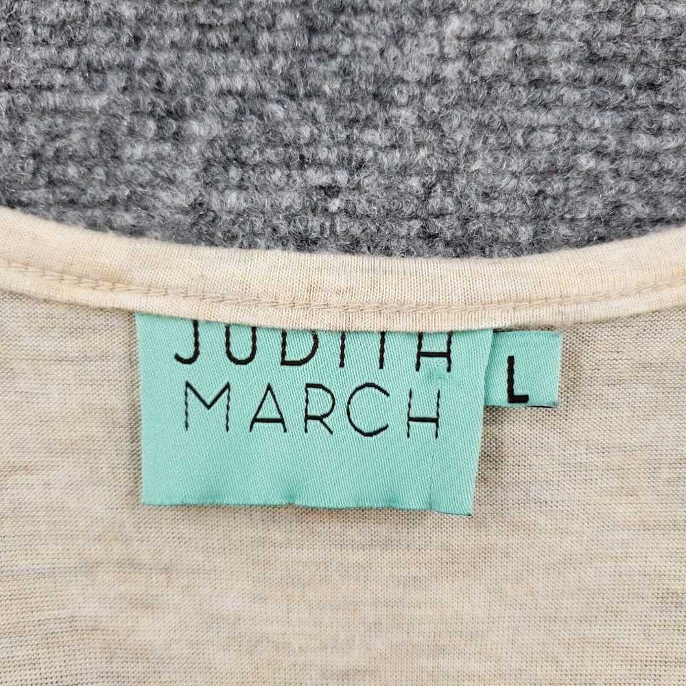 Vintage Judith March T-Shirt Womens L Large Beige… - image 3