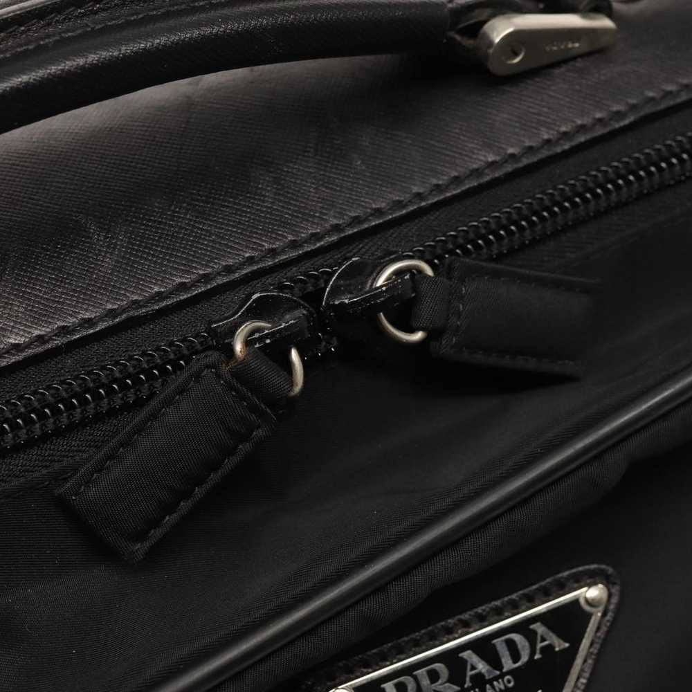 Prada Re-Nylon Black Synthetic Travel Bag (Pre-Ow… - image 11