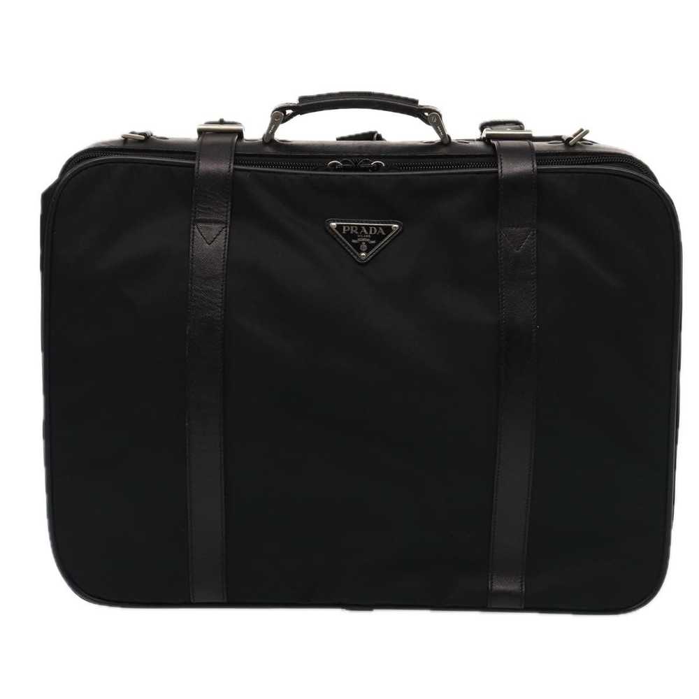 Prada Re-Nylon Black Synthetic Travel Bag (Pre-Ow… - image 1