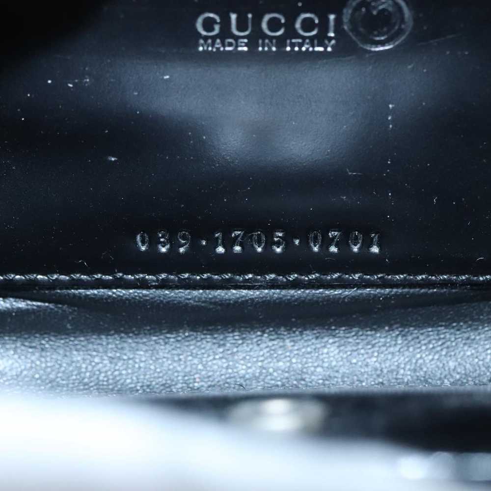 Gucci Bamboo Black Synthetic Handbag (Pre-Owned) - image 12