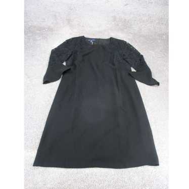 Talbots Talbots Dress Womens 10 Rsvp Black Sleeve… - image 1