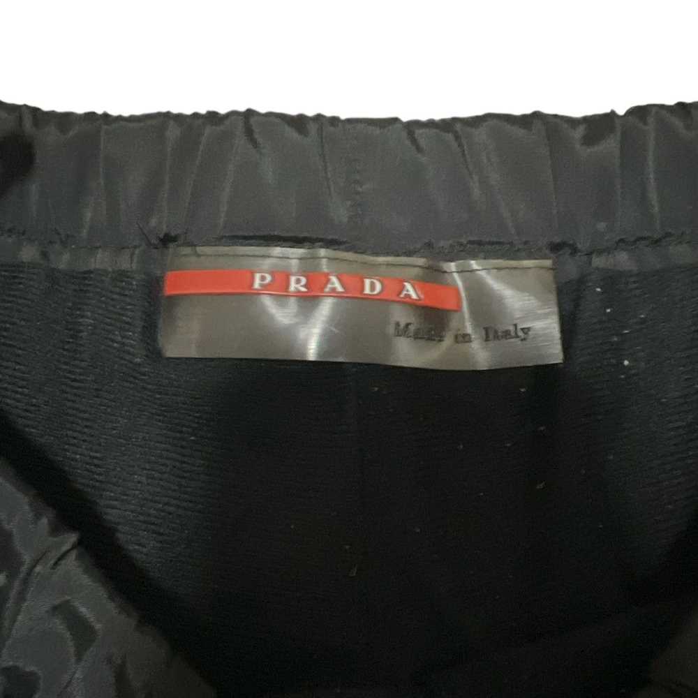 Prada SS99 Prada sport nylon parachute pants red … - image 5