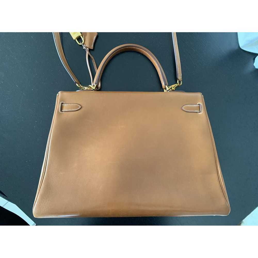 Hermès Kelly 35 leather handbag - image 2