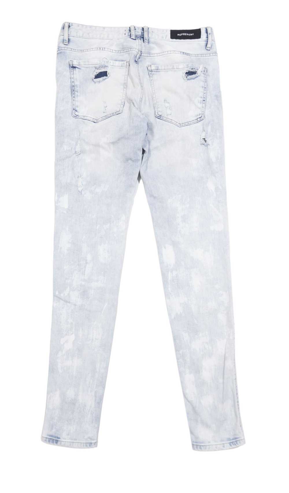 Represent Clo. Repaired Destroyer Denim Bleached … - image 2