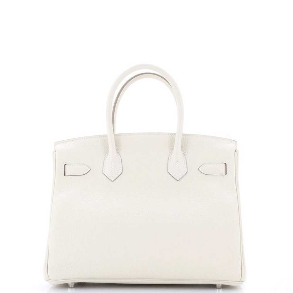 Hermès Birkin 30 leather handbag - image 4