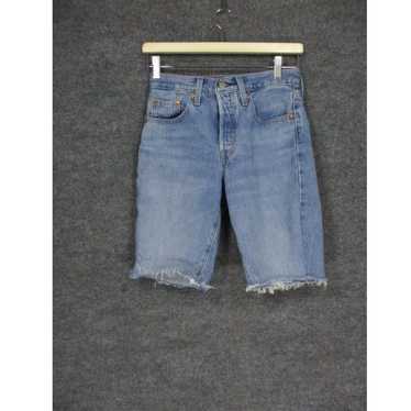 Levi's Levi's 501 Cropped Jean Shorts Women 24 Bl… - image 1