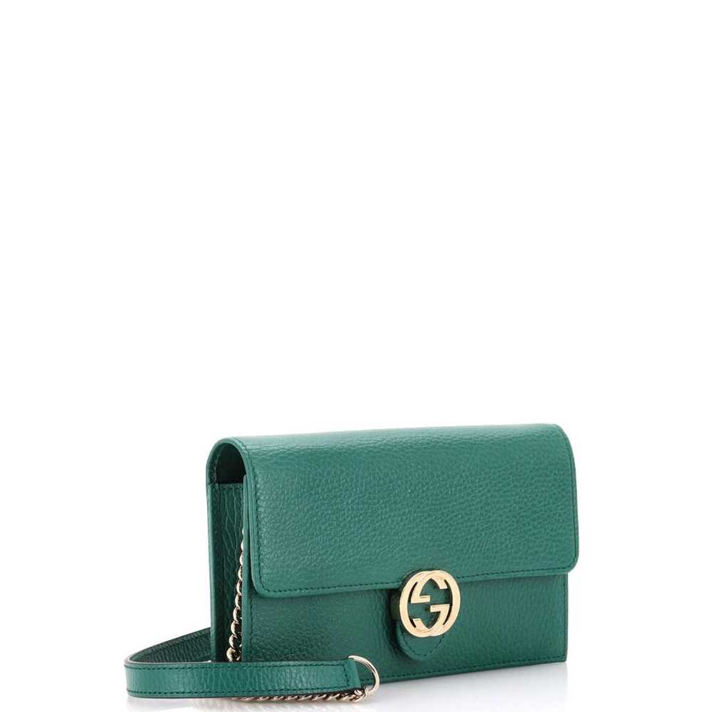 Gucci Leather crossbody bag - image 2