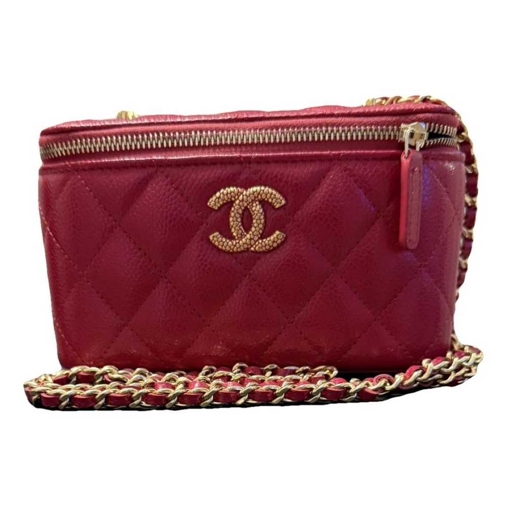 Chanel Vanity leather handbag - image 1