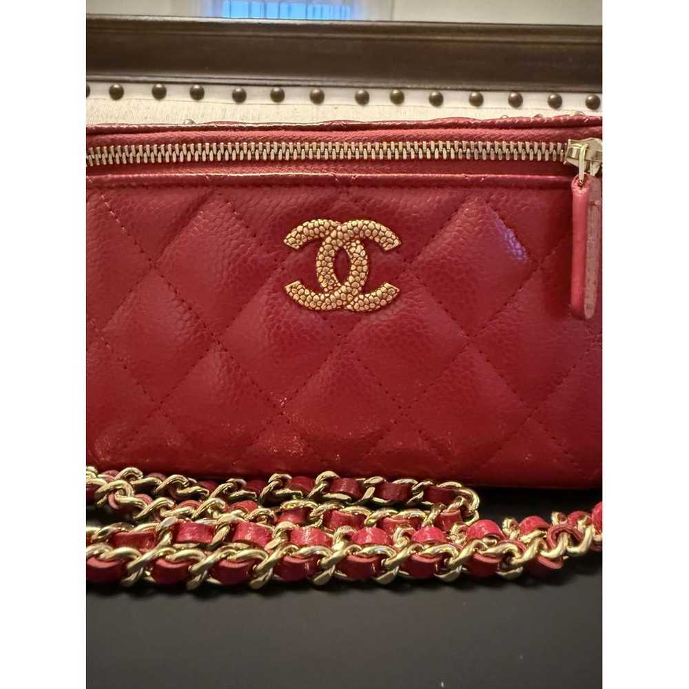 Chanel Vanity leather handbag - image 2