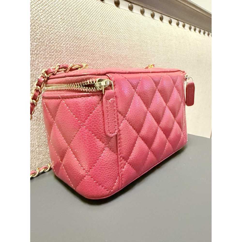 Chanel Vanity leather handbag - image 9