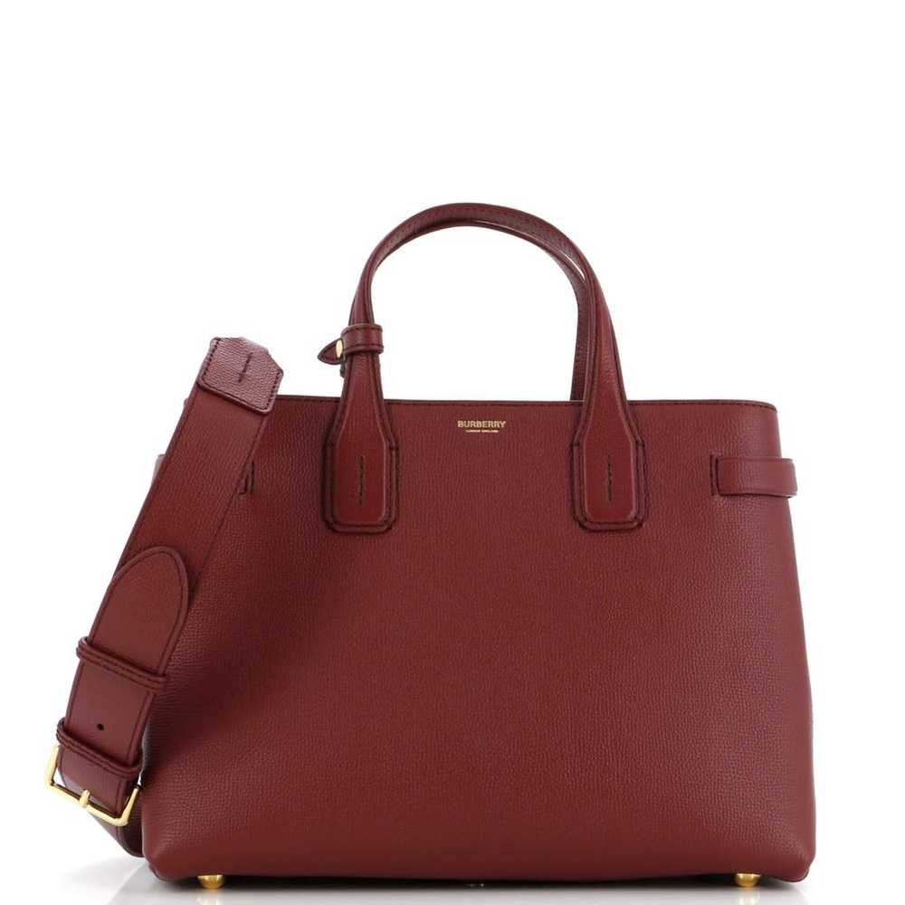 Burberry Leather tote - image 1