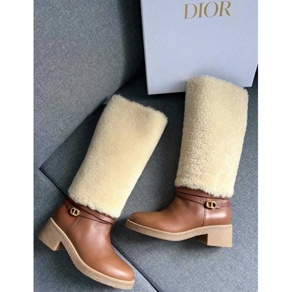 Dior Leather snow boots - image 11