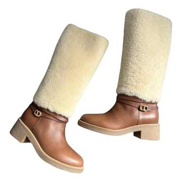 Dior Leather snow boots - image 1