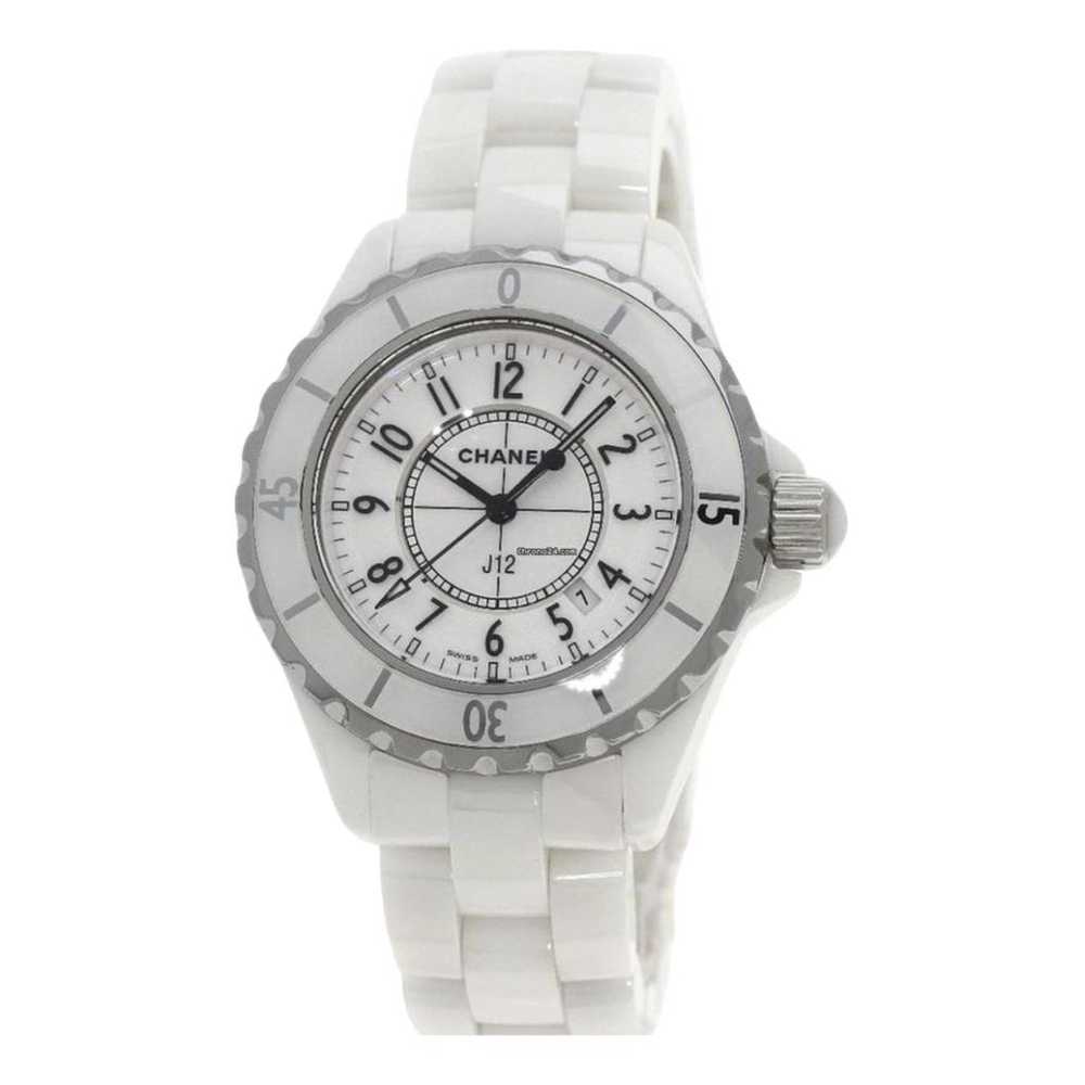 Chanel J12 Quartz ceramic watch - image 1