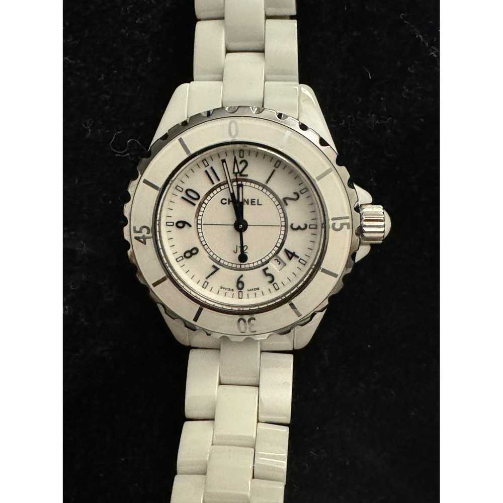 Chanel J12 Quartz ceramic watch - image 2