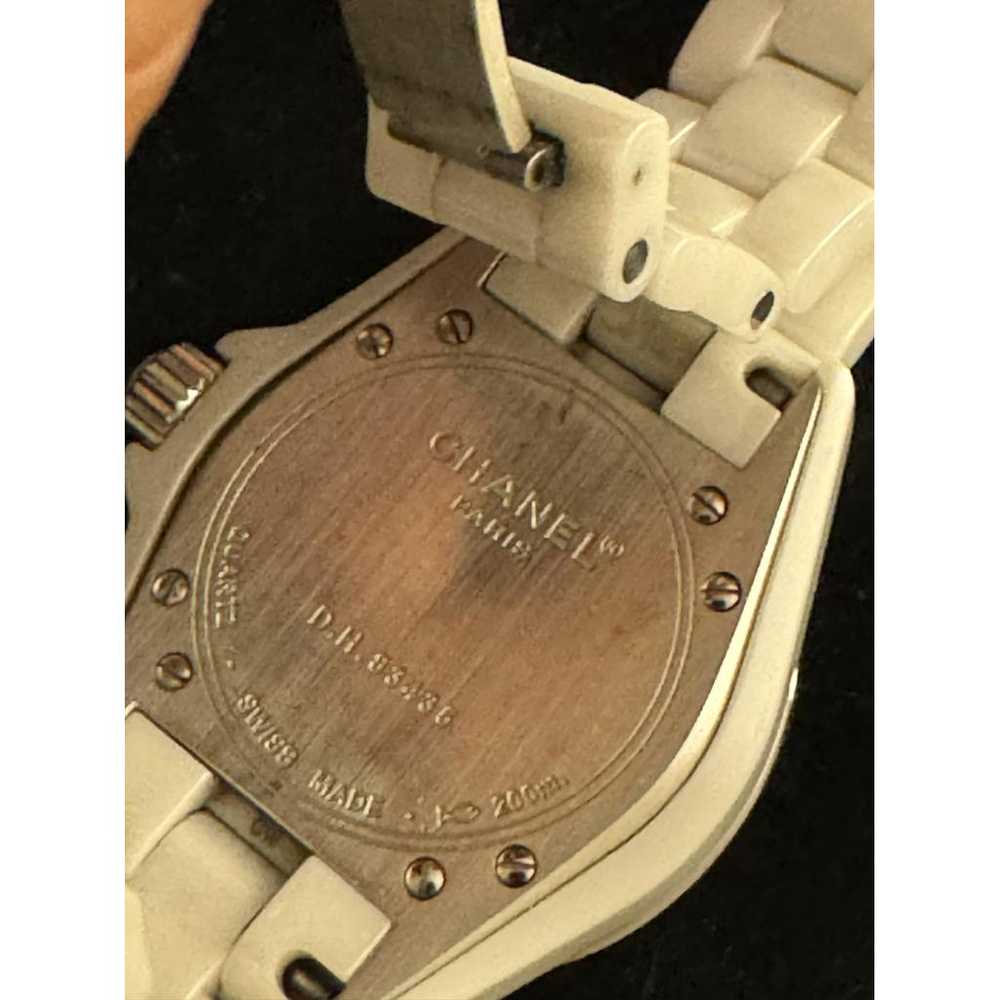 Chanel J12 Quartz ceramic watch - image 8