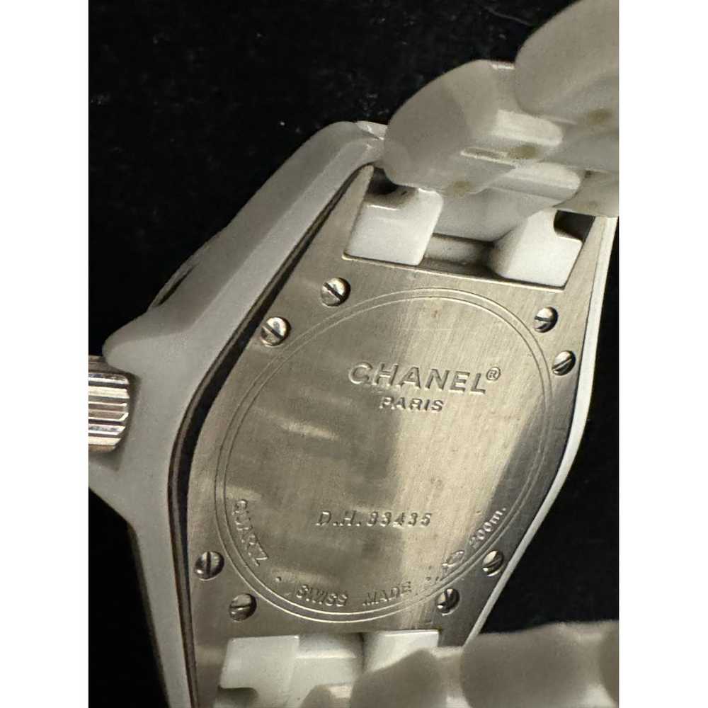 Chanel J12 Quartz ceramic watch - image 9