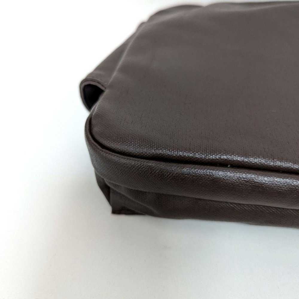 Porter Body Bag Waist Pouch Brown Leather Yoshida - image 10