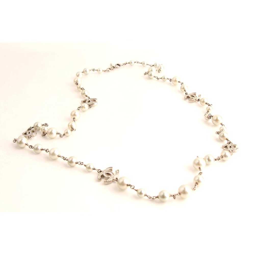 Chanel Pearl long necklace - image 10