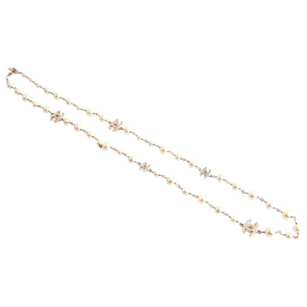 Chanel Pearl long necklace - image 1