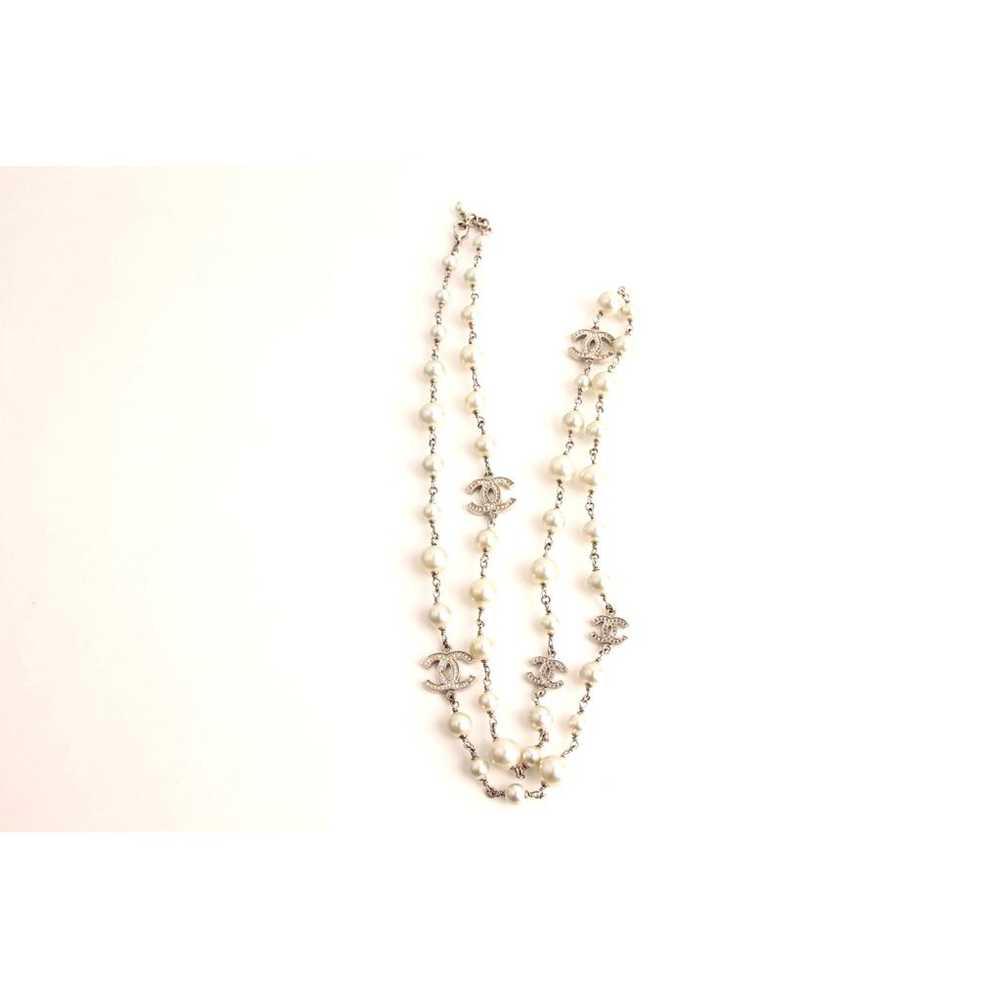 Chanel Pearl long necklace - image 4