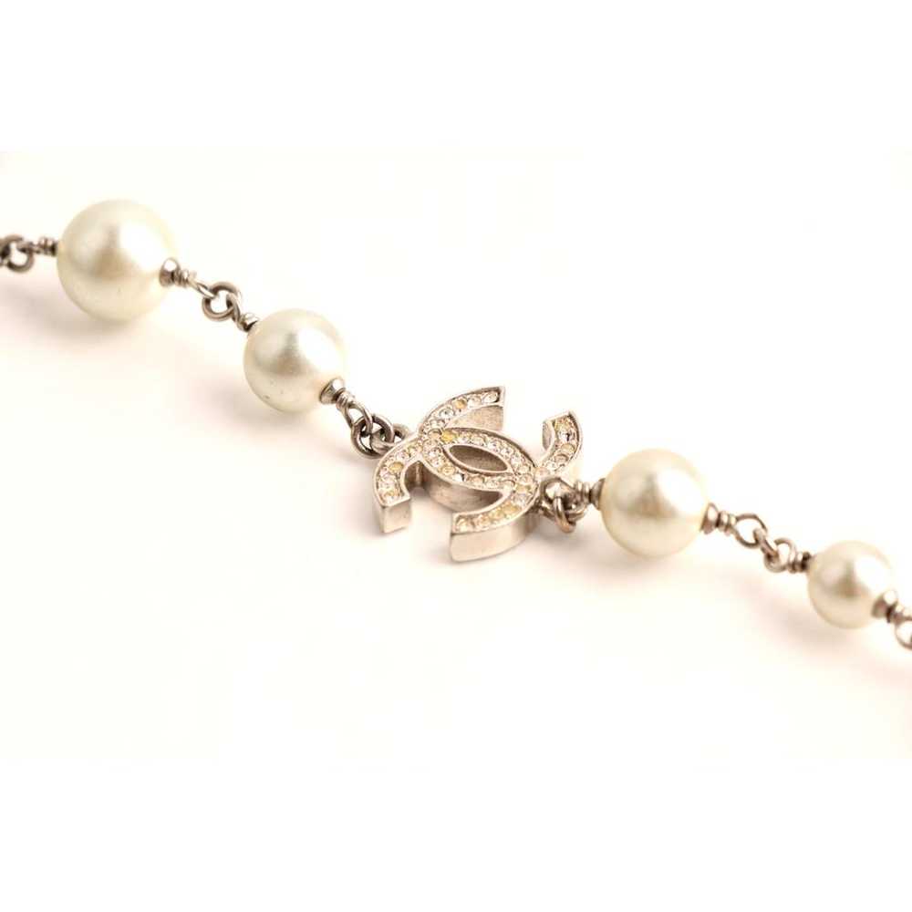 Chanel Pearl long necklace - image 7