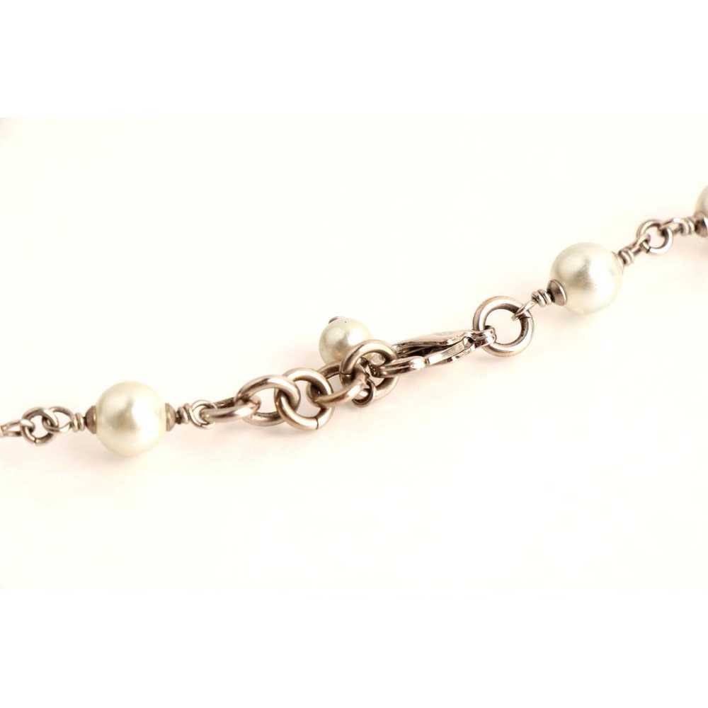 Chanel Pearl long necklace - image 9