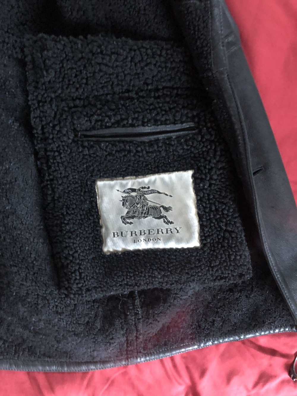 Burberry Burberry London Shearling Jacket - image 4