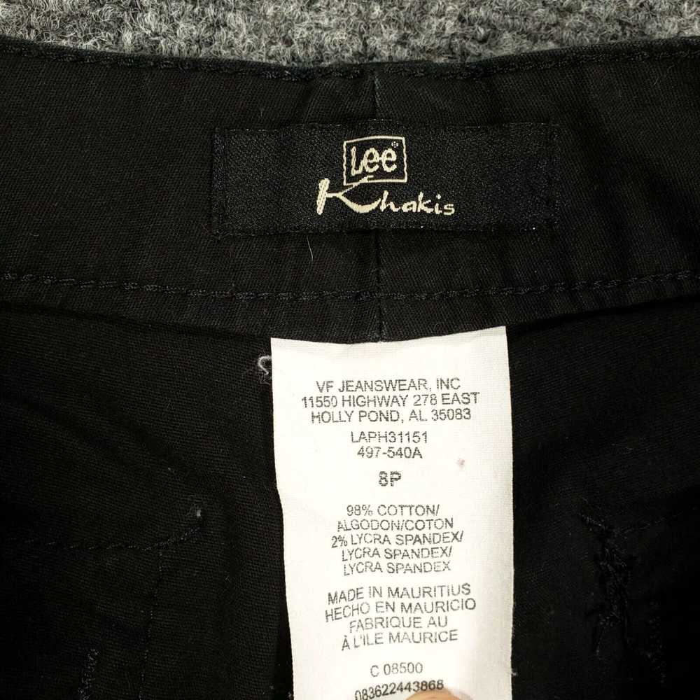 Lee Lee Khakis Shorts Womens 8P Petite Black Carg… - image 3