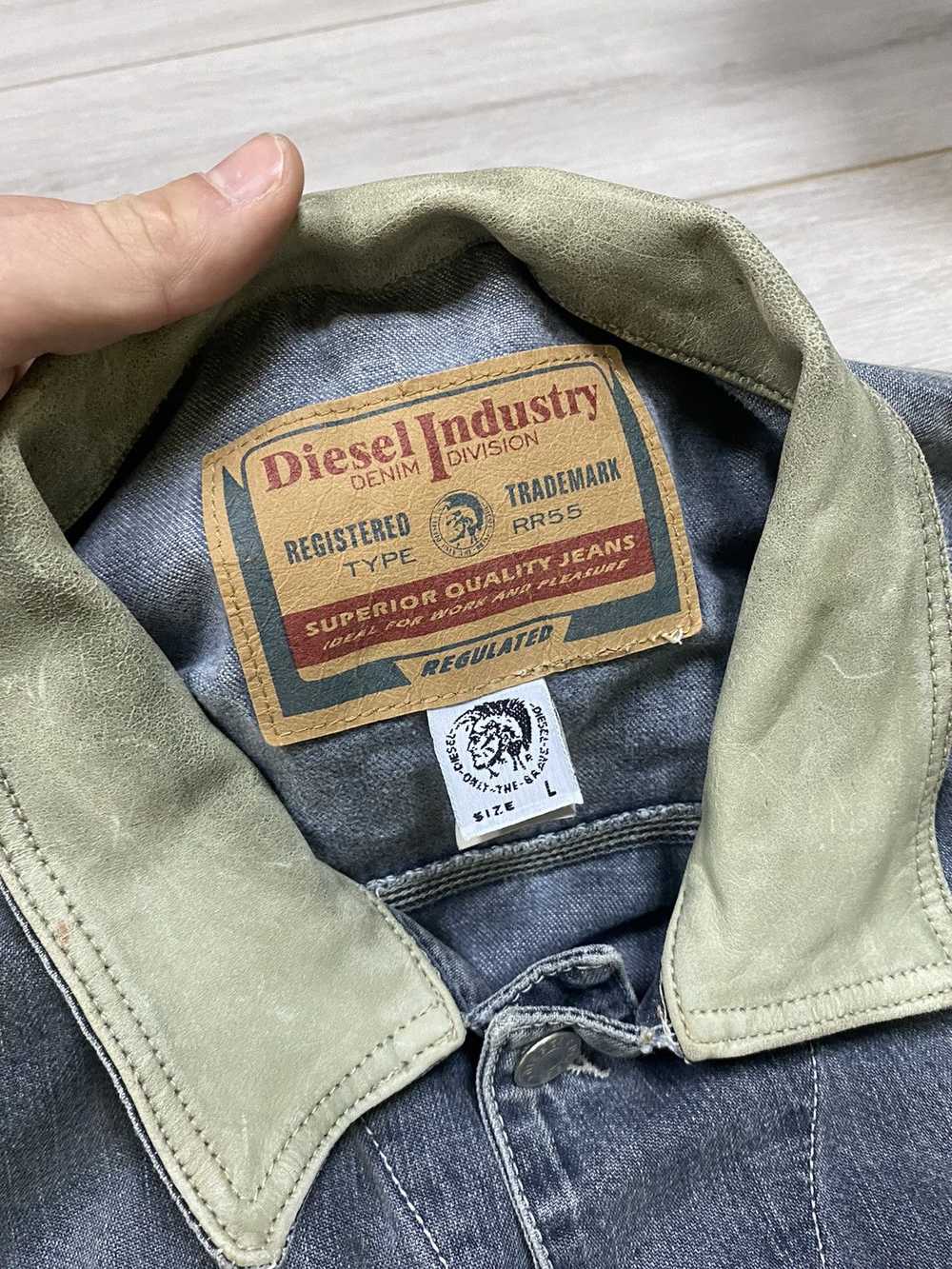 Diesel × Vintage Diesel industry vintage denim ja… - image 5