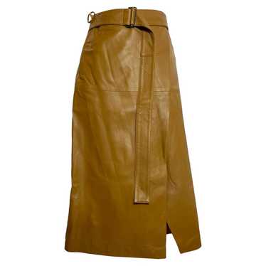 Joseph Leather mini skirt