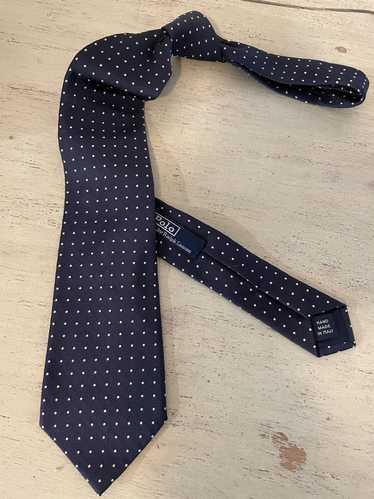 Polo Ralph Lauren Polka Dotted Woven Silk Tie