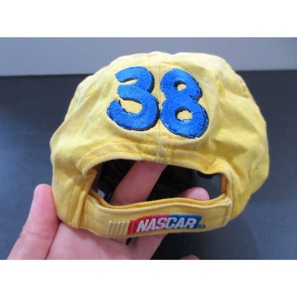 NASCAR Nascar Hat Cap Strap Back Yellow Blue M&M … - image 7