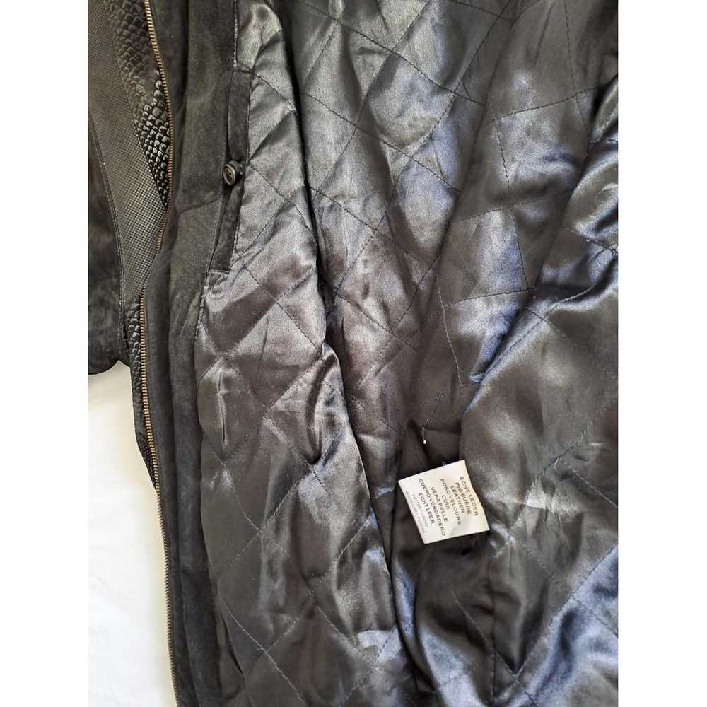 Non Signé / Unsigned Leather jacket - image 3